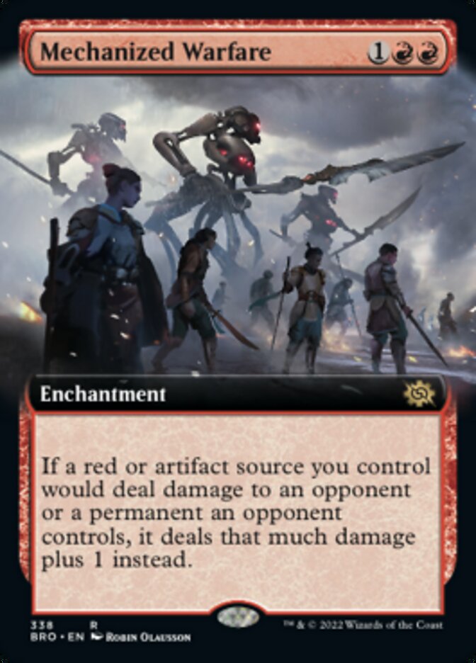 Mechanized Warfare (Extended Art) [The Brothers' War] | Good Games Cannington