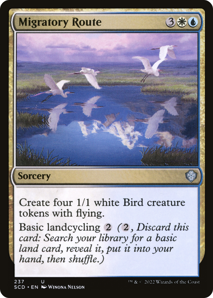 Migratory Route [Starter Commander Decks] | Good Games Cannington