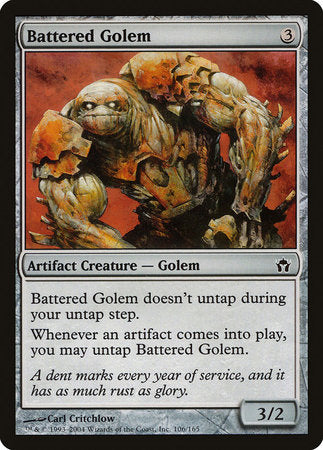 Battered Golem [Fifth Dawn] | Good Games Cannington