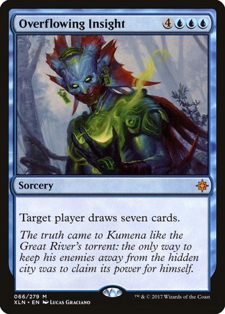 Overflowing Insight [Ixalan] | Good Games Cannington