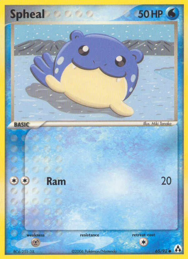 Spheal (65/92) [EX: Legend Maker] | Good Games Cannington