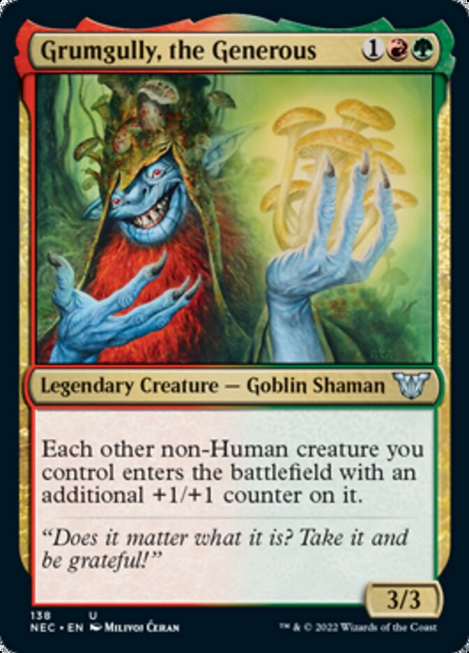 Grumgully, the Generous [Kamigawa: Neon Dynasty Commander] | Good Games Cannington