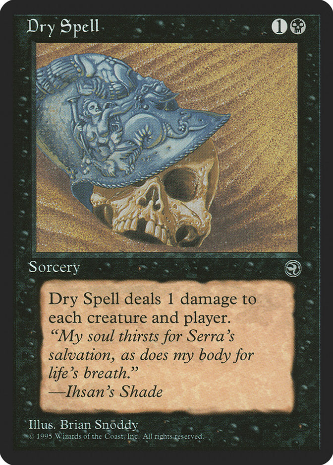 Dry Spell (Ihsan's Shade Flavor Text) [Homelands] | Good Games Cannington