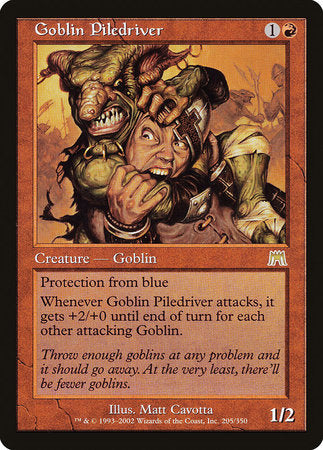 Goblin Piledriver [Onslaught] | Good Games Cannington