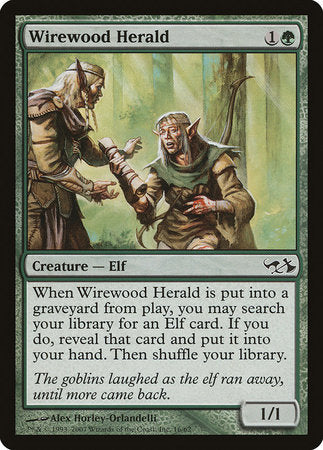 Wirewood Herald [Duel Decks: Elves vs. Goblins] | Good Games Cannington