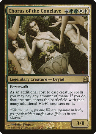 Chorus of the Conclave [Commander 2011] | Good Games Cannington