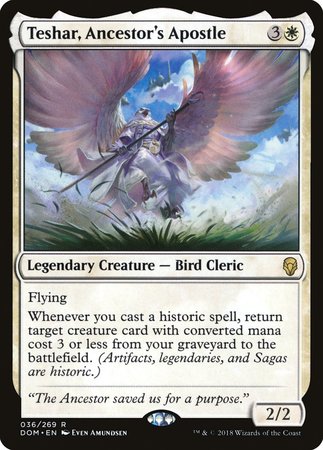 Teshar, Ancestor's Apostle [Dominaria] | Good Games Cannington
