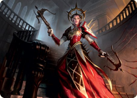 Bloodthirsty Adversary Art Card [Innistrad: Midnight Hunt Art Series] | Good Games Cannington