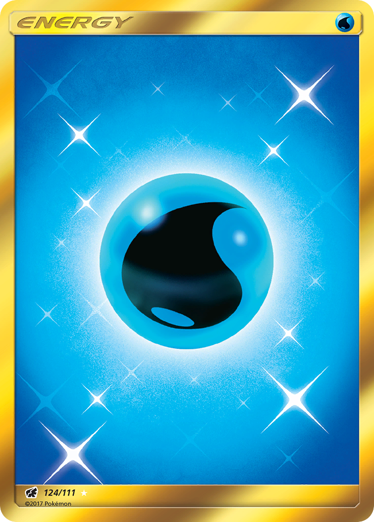 Water Energy (124/111) [Sun & Moon: Crimson Invasion] | Good Games Cannington