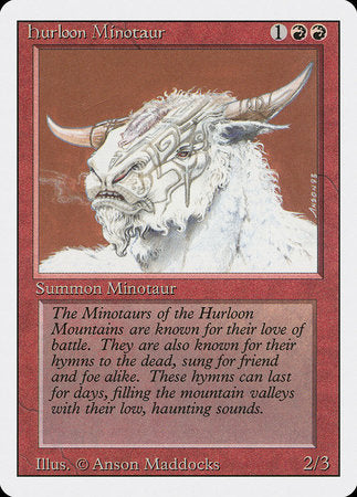 Hurloon Minotaur [Revised Edition] | Good Games Cannington