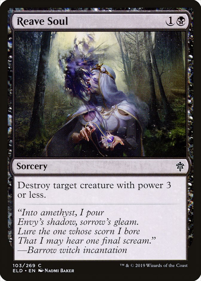Reave Soul [Throne of Eldraine] | Good Games Cannington