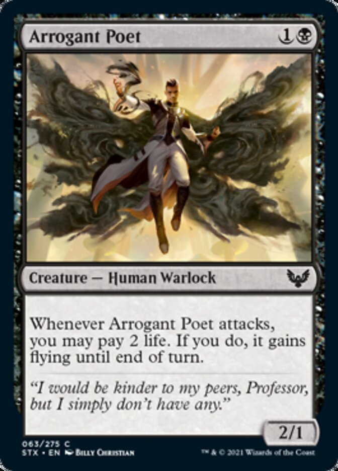 Arrogant Poet [Strixhaven: School of Mages] | Good Games Cannington