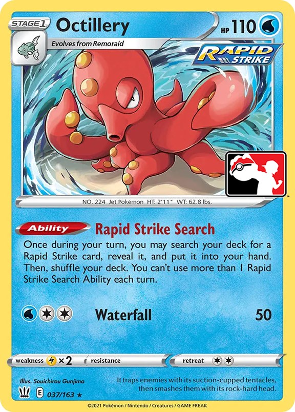 Octillery (037/163) [Prize Pack Series One] | Good Games Cannington