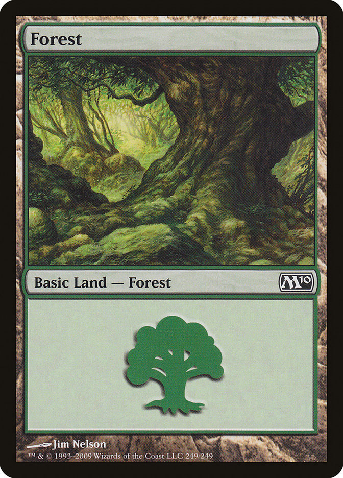 Forest (249) [Magic 2010] | Good Games Cannington