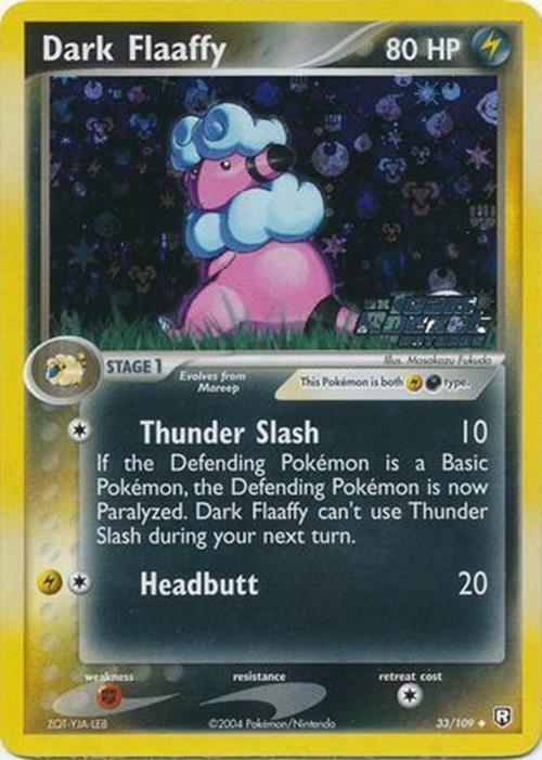Dark Flaaffy (33/109) (Stamped) [EX: Team Rocket Returns] | Good Games Cannington