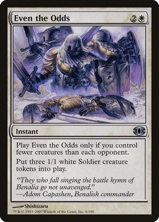 Even the Odds [Future Sight] | Good Games Cannington
