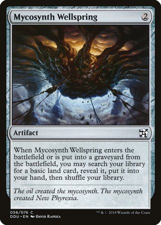 Mycosynth Wellspring [Duel Decks: Elves vs. Inventors] | Good Games Cannington