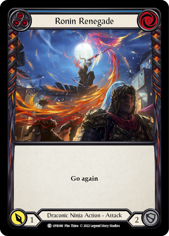 Ronin Renegade (Blue) [UPR080] (Uprising) | Good Games Cannington