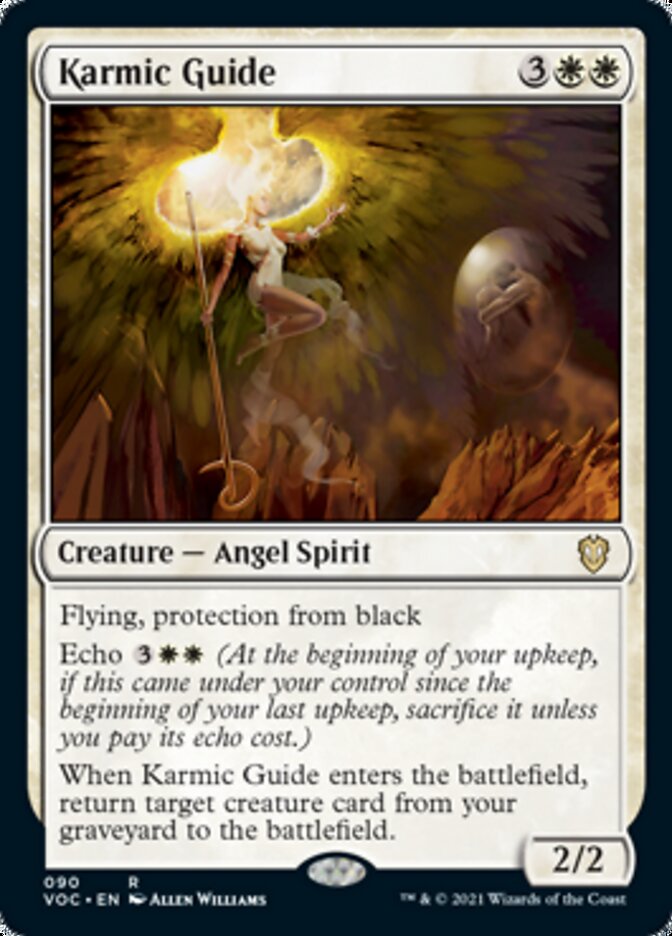 Karmic Guide [Innistrad: Crimson Vow Commander] | Good Games Cannington