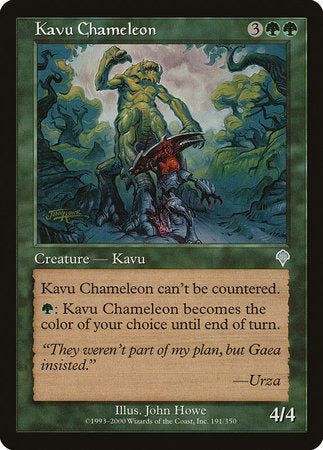 Kavu Chameleon [Invasion] | Good Games Cannington