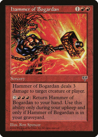 Hammer of Bogardan [Mirage] | Good Games Cannington