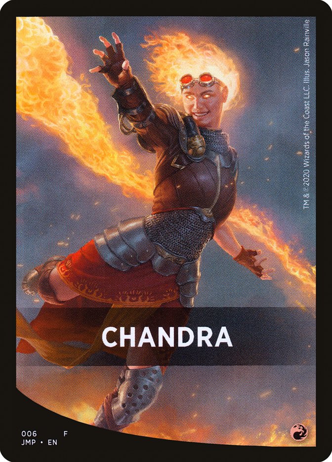 Chandra Theme Card [Jumpstart Front Cards] | Good Games Cannington