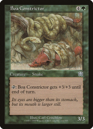 Boa Constrictor [Mercadian Masques] | Good Games Cannington