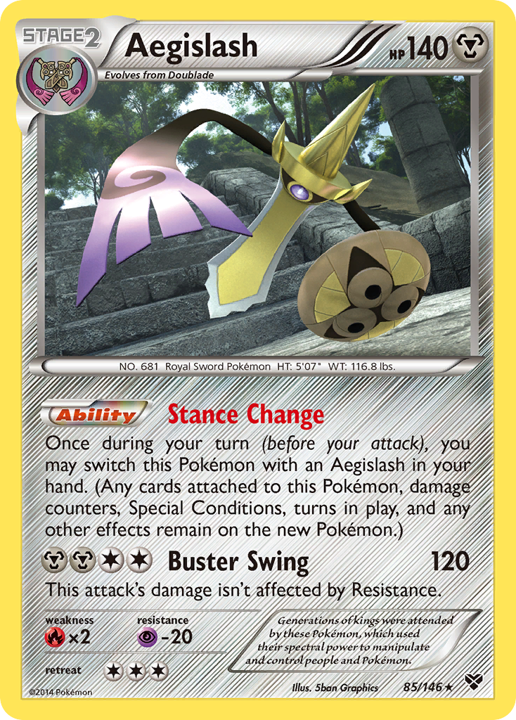 Aegislash (85/146) [XY: Base Set] | Good Games Cannington
