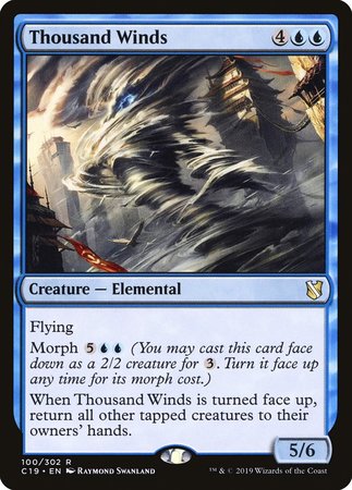 Thousand Winds [Commander 2019] | Good Games Cannington