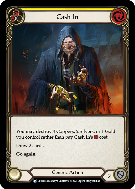 Cash In [U-CRU188-RF] Unlimited Rainbow Foil | Good Games Cannington
