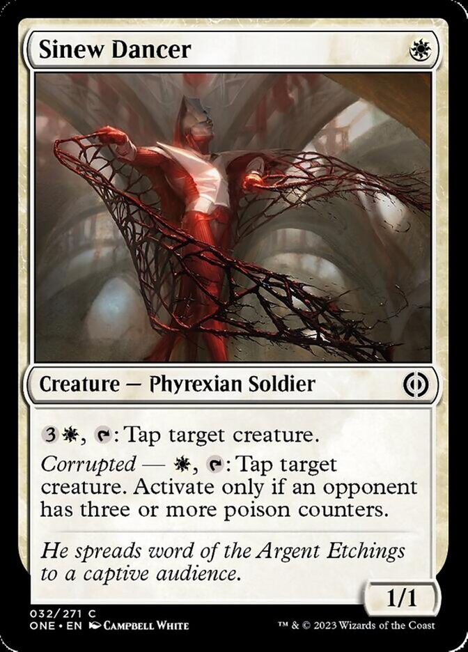Sinew Dancer [Phyrexia: All Will Be One] | Good Games Cannington