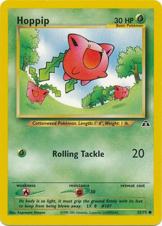 Hoppip (55/75) [Neo Discovery Unlimited] | Good Games Cannington