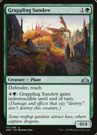 Grappling Sundew [Guilds of Ravnica] | Good Games Cannington