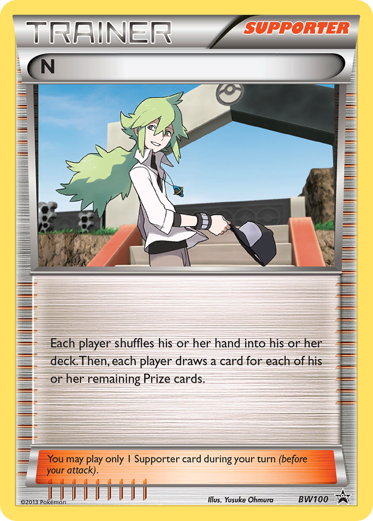 N (BW100) [Black & White: Black Star Promos] | Good Games Cannington