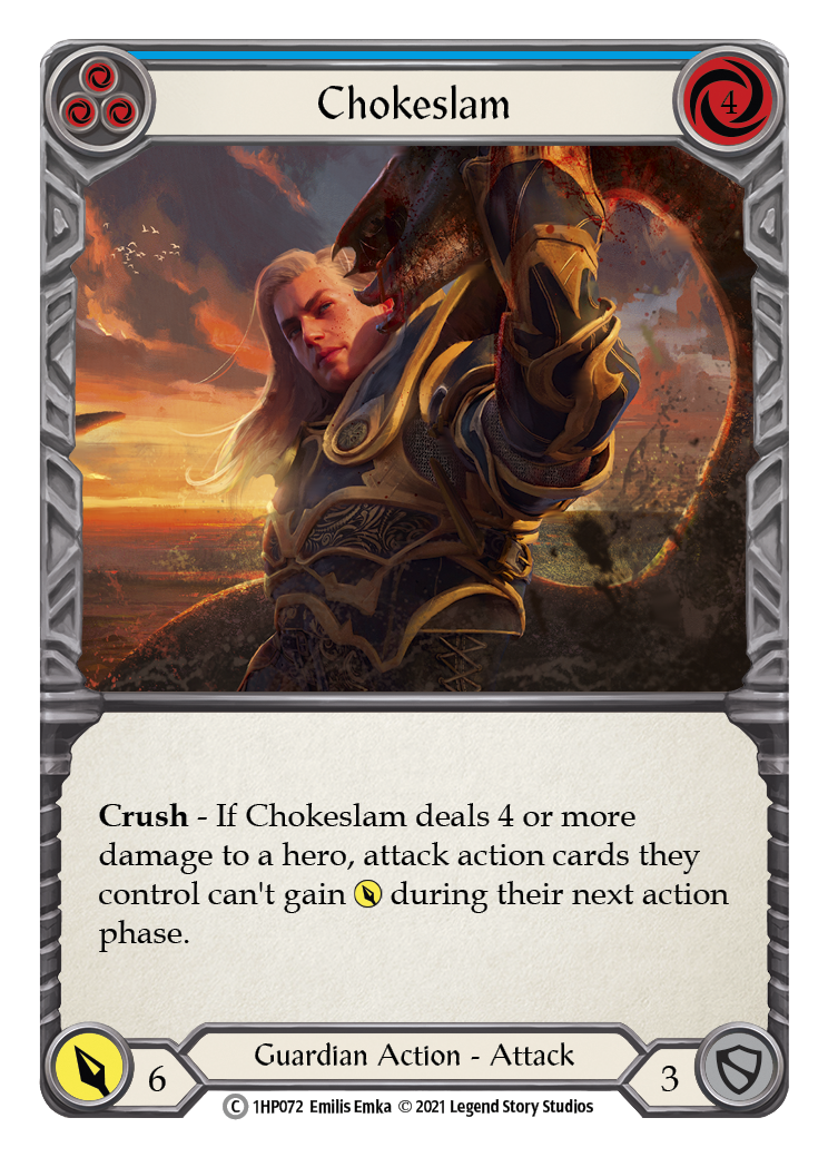Chokeslam (Blue) [1HP072] | Good Games Cannington