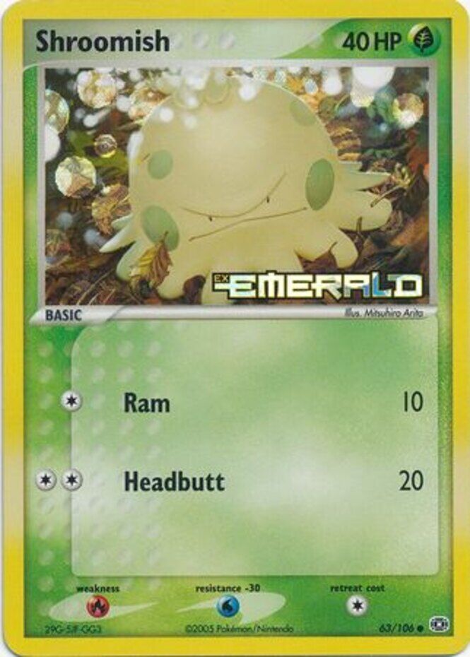Shroomish (63/106) (Stamped) [EX: Emerald] | Good Games Cannington