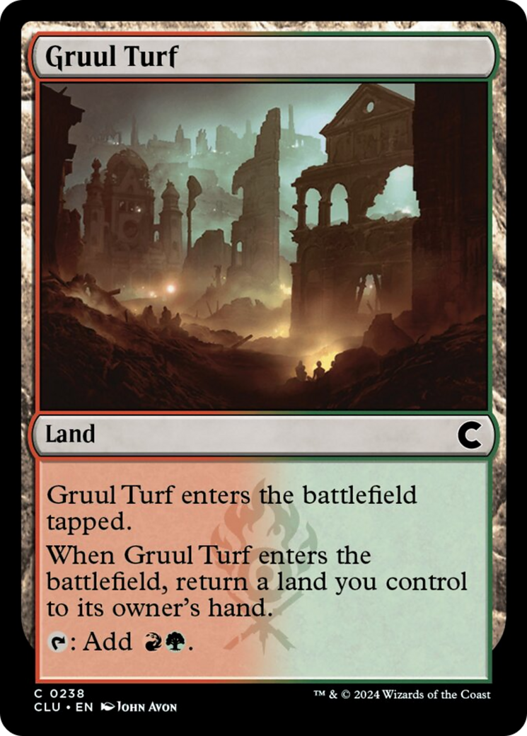 Gruul Turf [Ravnica: Clue Edition] | Good Games Cannington