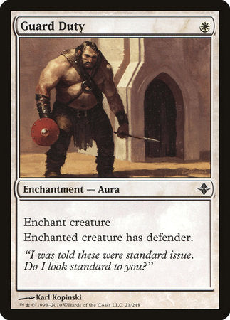 Guard Duty [Rise of the Eldrazi] | Good Games Cannington