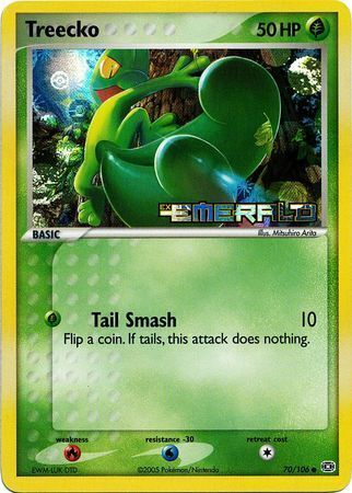 Treecko (70/106) (Stamped) [EX: Emerald] | Good Games Cannington