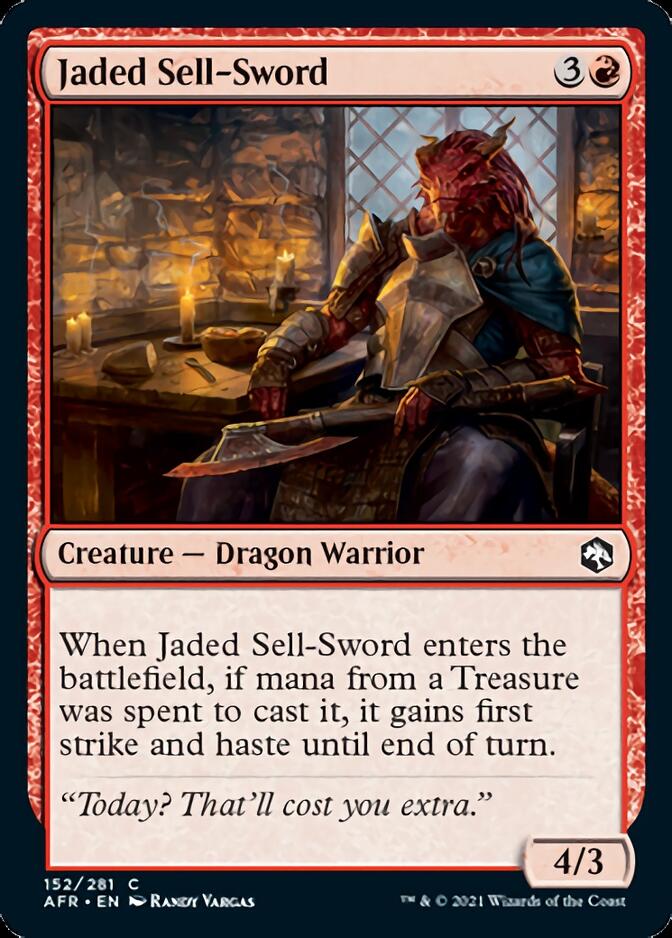 Jaded Sell-Sword [Dungeons & Dragons: Adventures in the Forgotten Realms] | Good Games Cannington