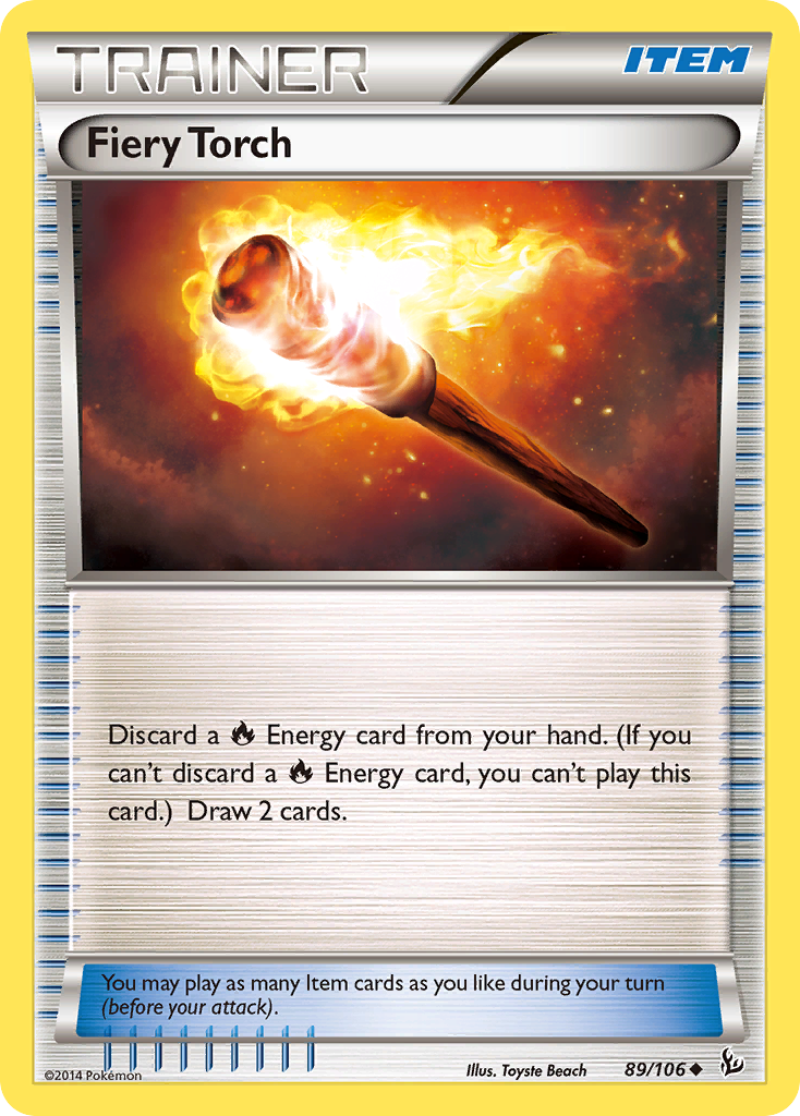 Fiery Torch (89/106) [XY: Flashfire] | Good Games Cannington