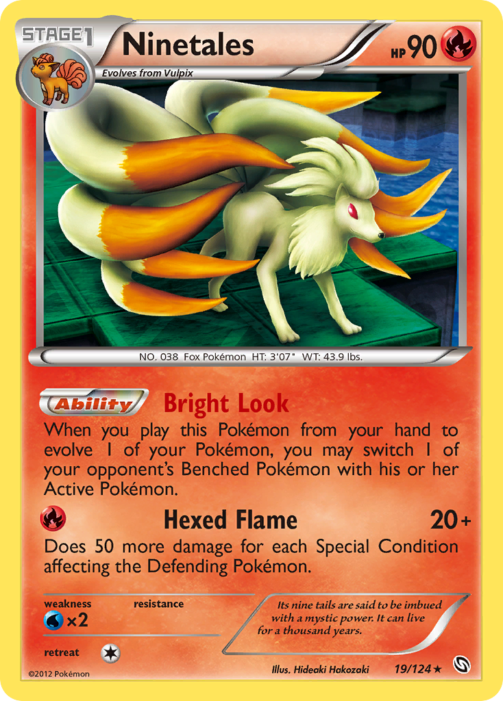 Ninetales (19/124) [Black & White: Dragons Exalted] | Good Games Cannington