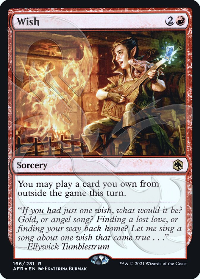 Wish (Ampersand Promo) [Dungeons & Dragons: Adventures in the Forgotten Realms Promos] | Good Games Cannington