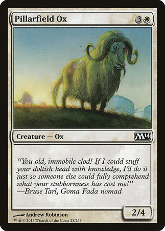 Pillarfield Ox [Magic 2014] | Good Games Cannington