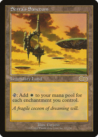 Serra's Sanctum [Urza's Saga] | Good Games Cannington