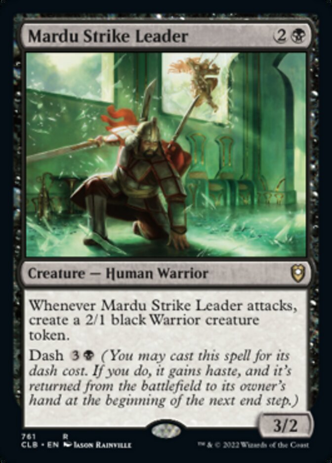 Mardu Strike Leader [Commander Legends: Battle for Baldur's Gate] | Good Games Cannington