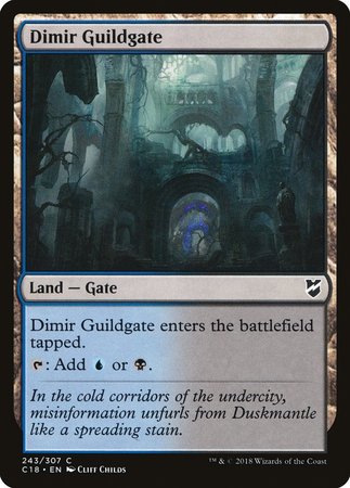 Dimir Guildgate [Commander 2018] | Good Games Cannington