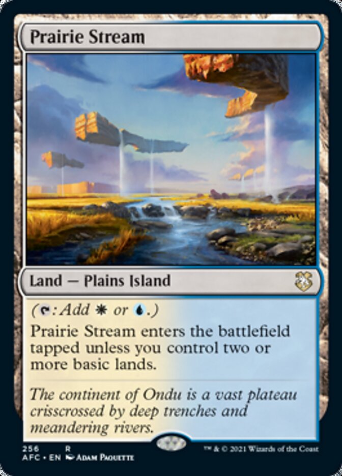 Prairie Stream [Dungeons & Dragons: Adventures in the Forgotten Realms Commander] | Good Games Cannington