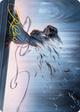 Fading Hope Art Card (Gold-Stamped Signature) [Innistrad: Midnight Hunt Art Series] | Good Games Cannington