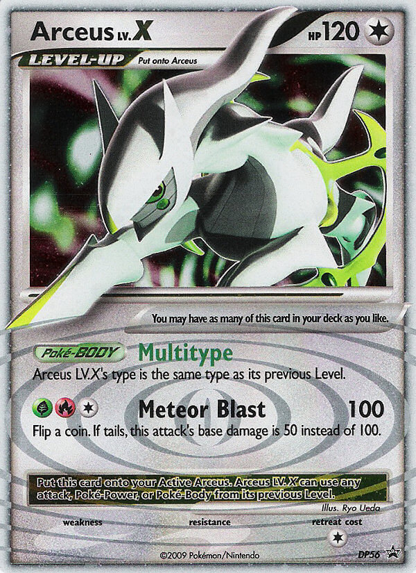Arceus LV.X (DP56) [Diamond & Pearl: Black Star Promos] | Good Games Cannington
